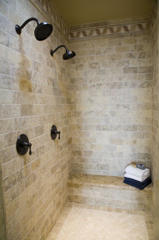 Walk-In Shower with Niche