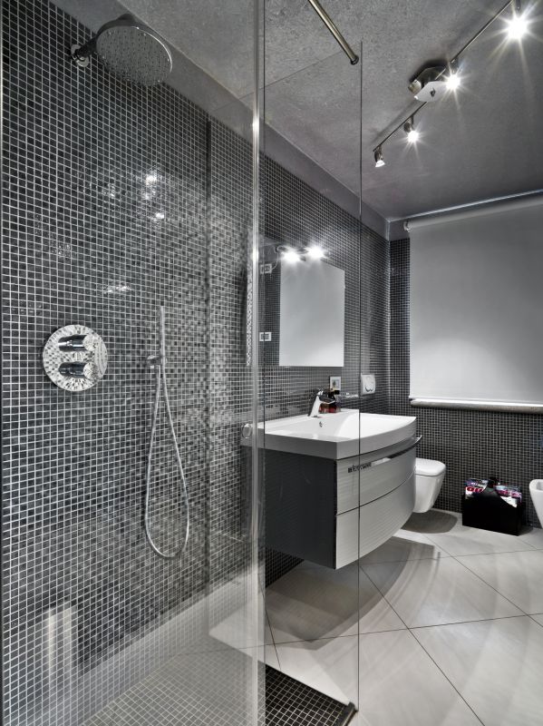 Modern Shower with Rainhead